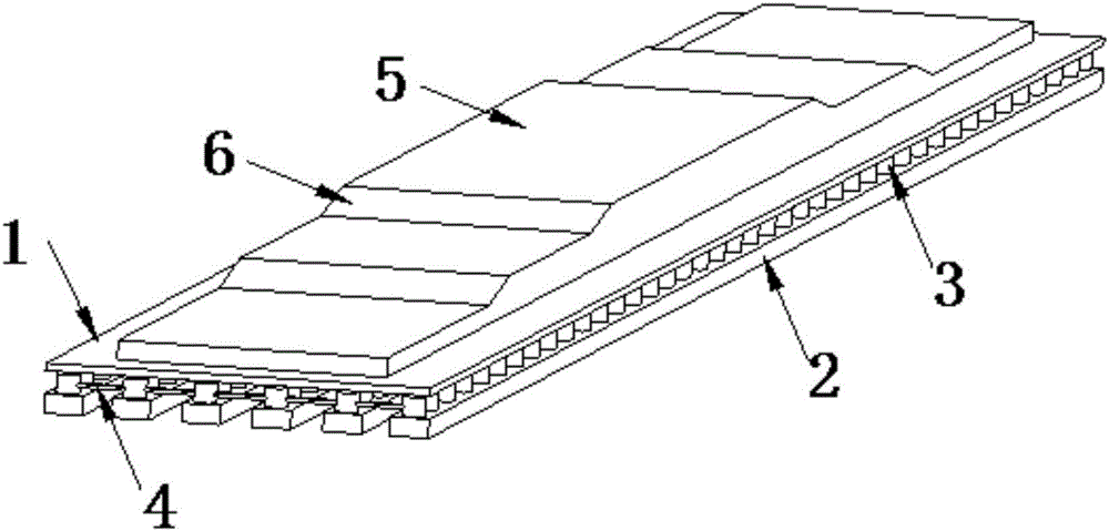 Ultra-large type multi-floating-body semi-submersible floating platform