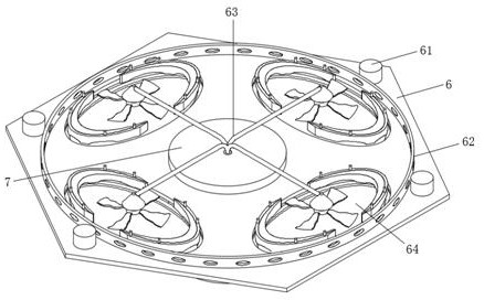 A kind of CNC device processing lathe for graphite tower section