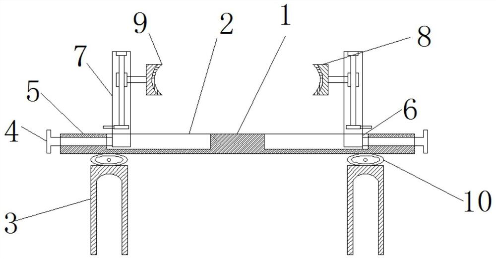 Neck fixing device for emergency surgery department