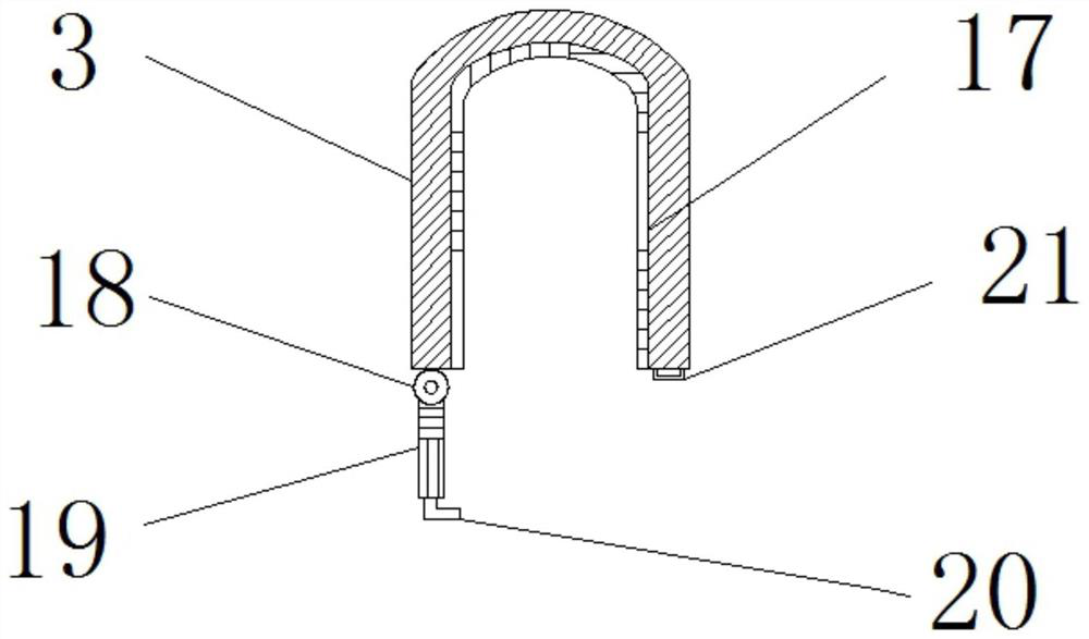 Neck fixing device for emergency surgery department