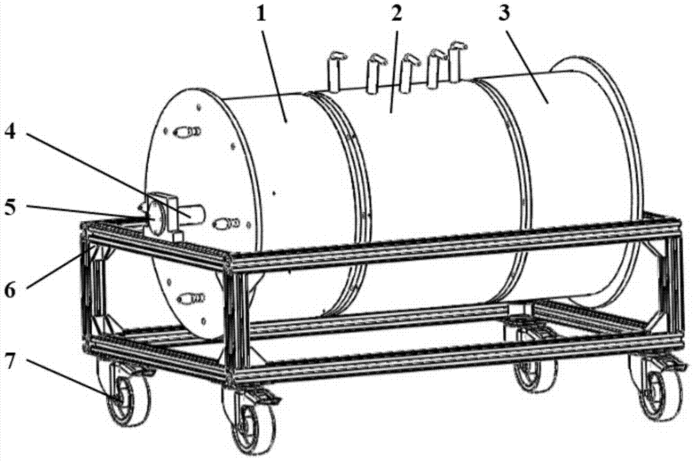 A twist-free winding mechanism