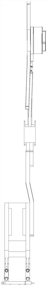 Bionic knee-ankle joint power-assisted exoskeleton device