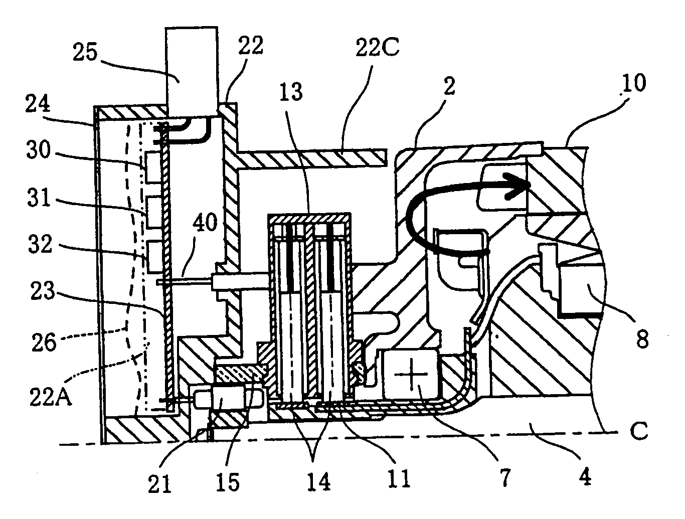 Motor generator unit