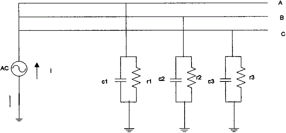 Insulation parameter detecting method for mine low-voltage cable