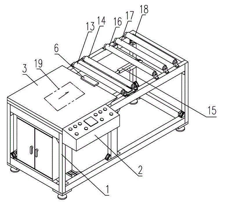 Device for disassembling liquid crystal display polarizer