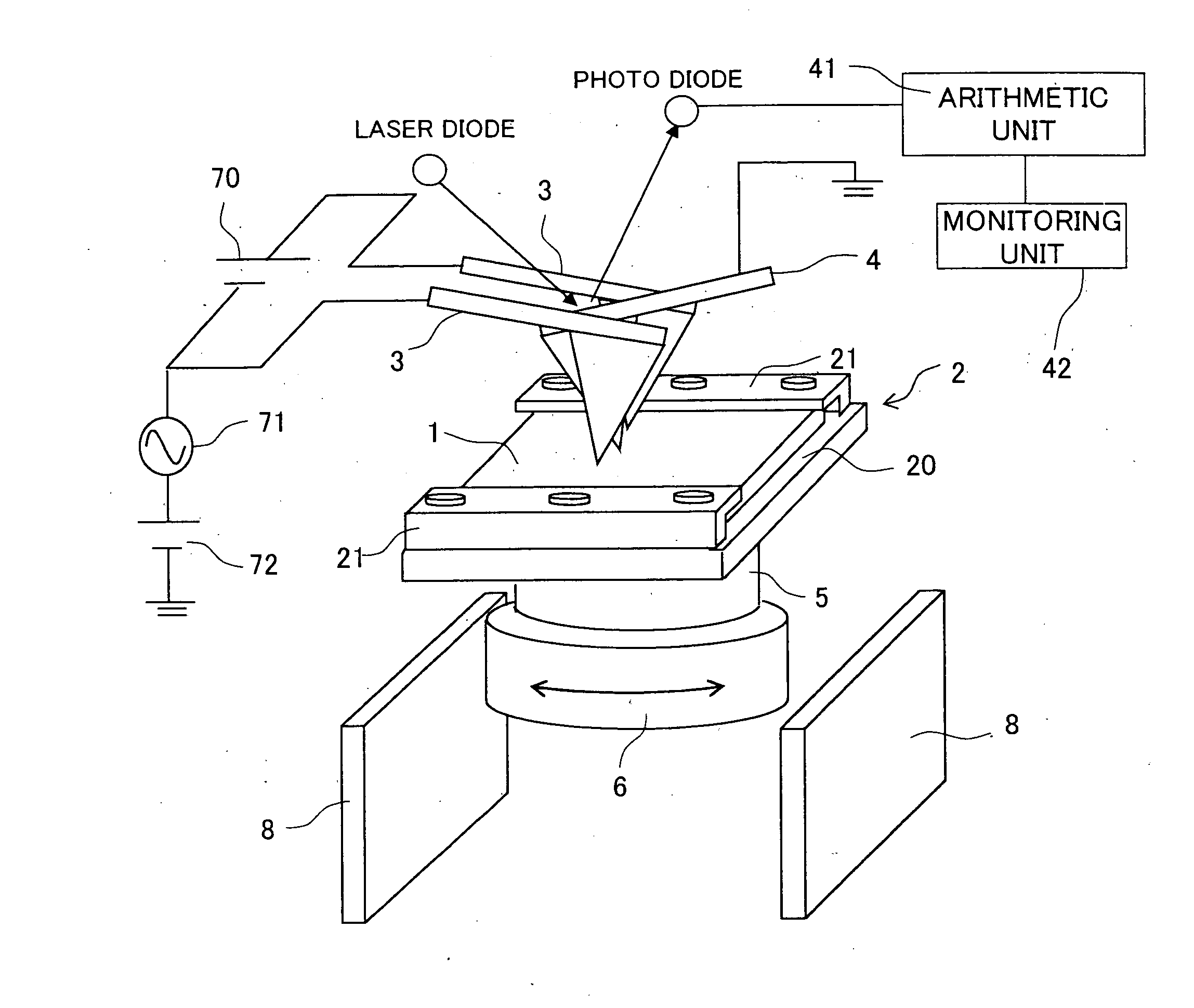 Sample observation method and observation device