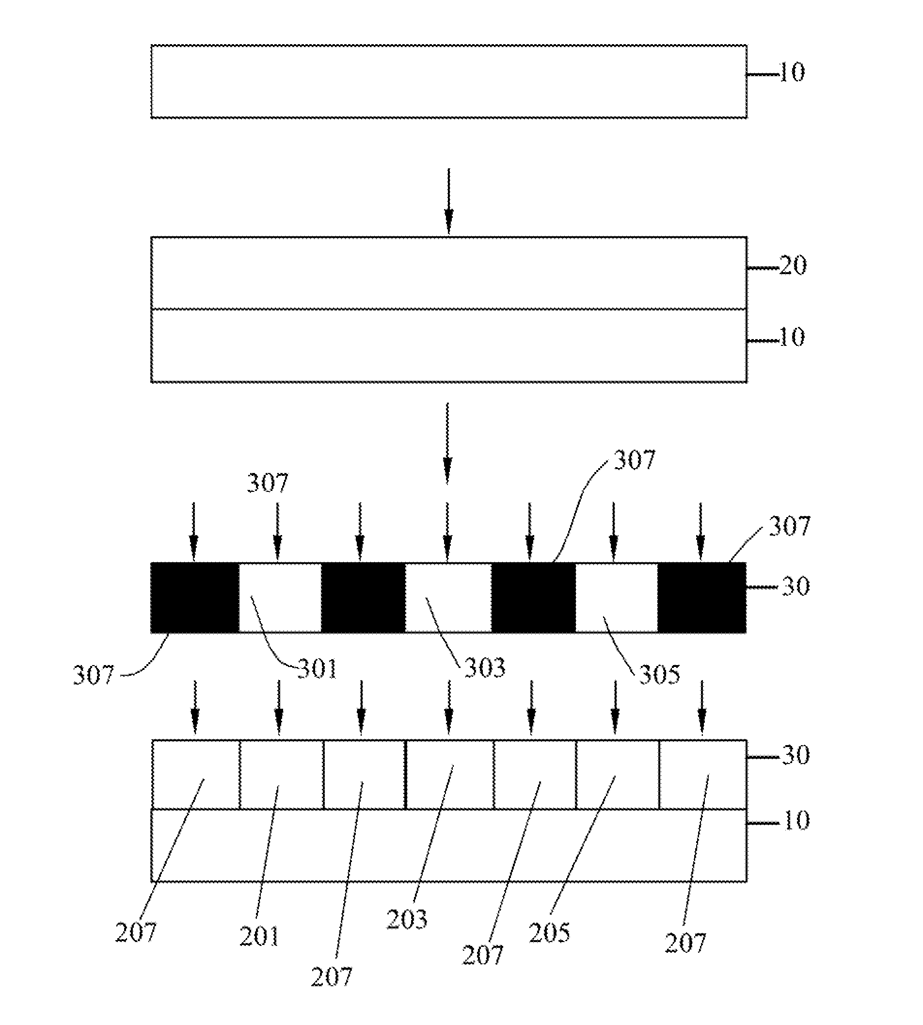 Manufacturing Method for Color Filter Substrate, Photomask and Photoreactive Layer