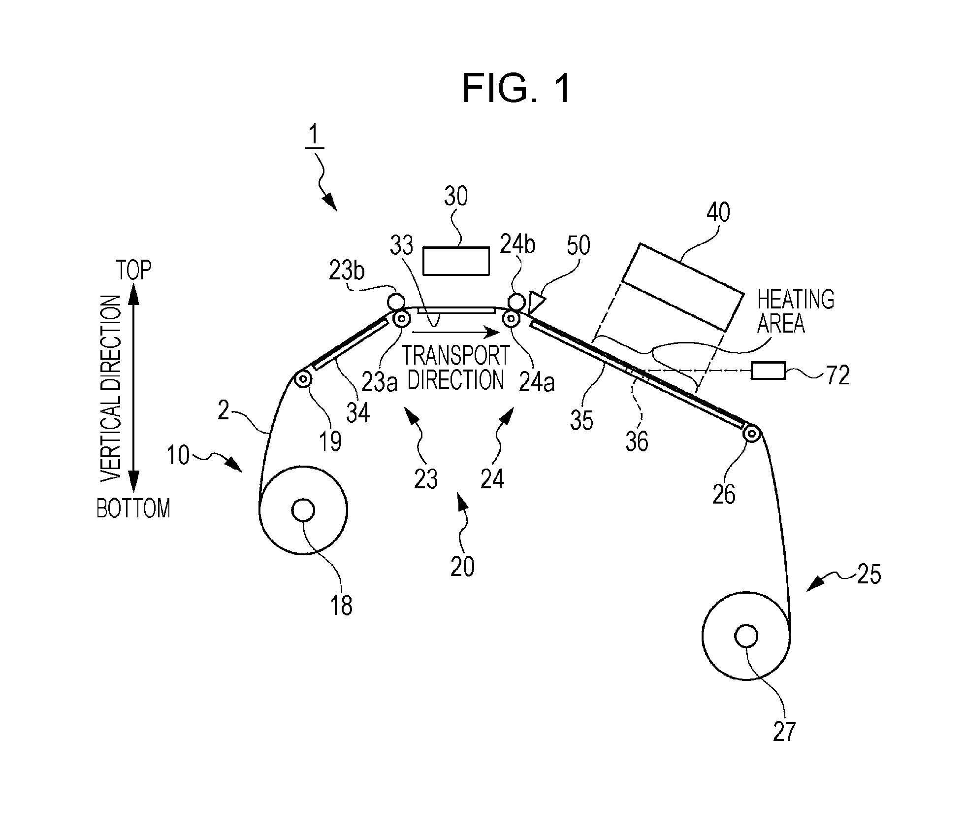 Liquid discharging apparatus and heating unit control method