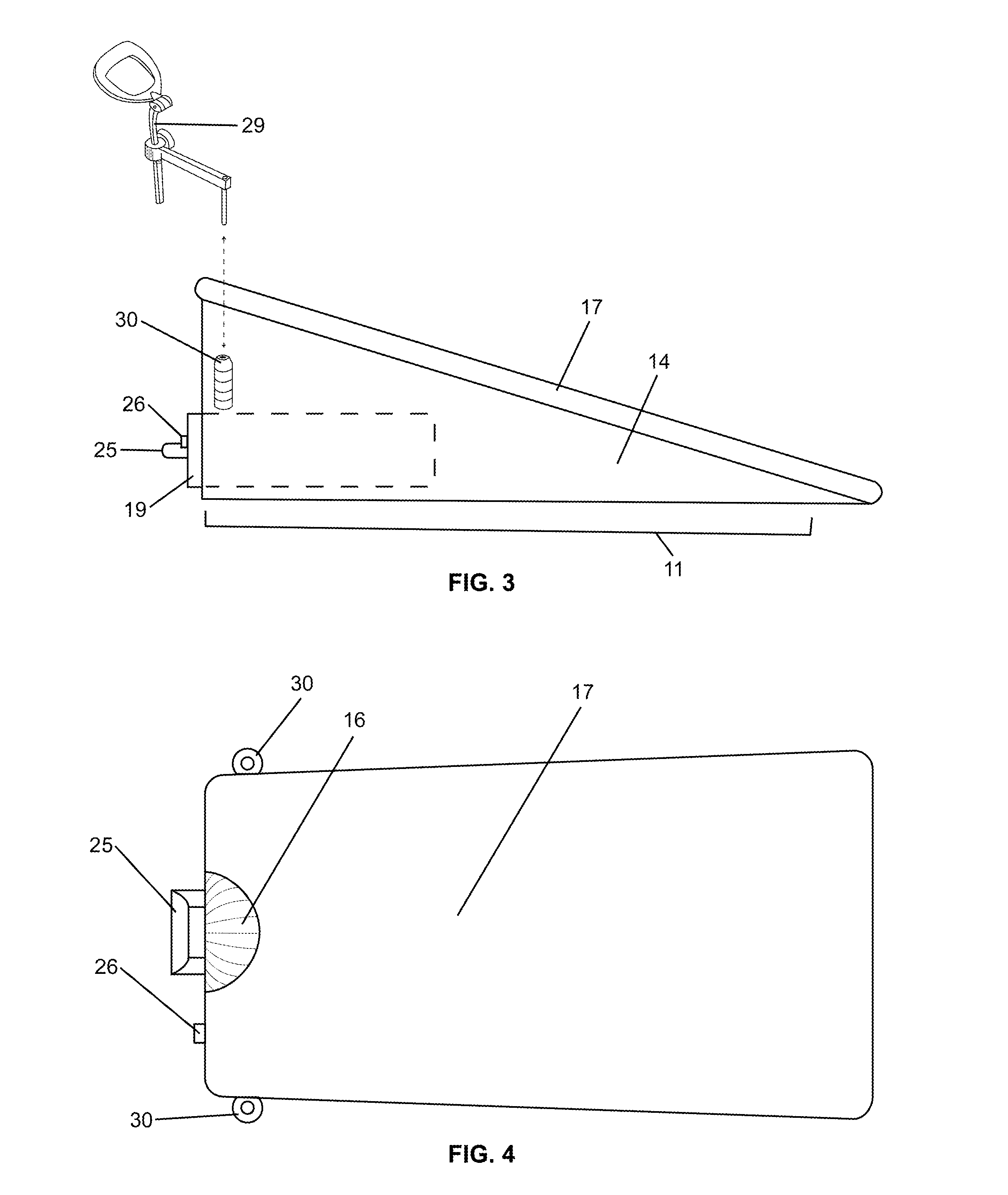 Lightweight Portable Pelvic Exam Device