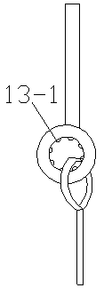 Hinge connection rod-type high-efficiency self-cleaning device