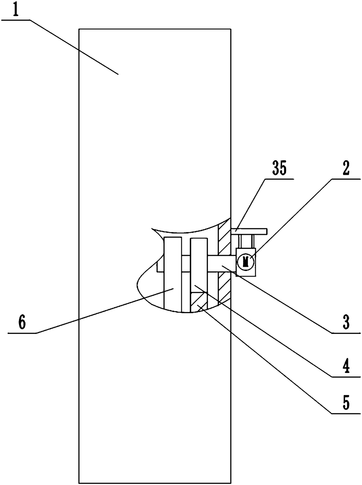 Automatic feeder of pig feed