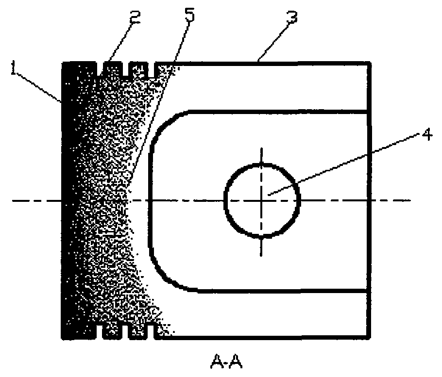 Piston made of Al/Si-Mg*Si composite material and preparation method thereof