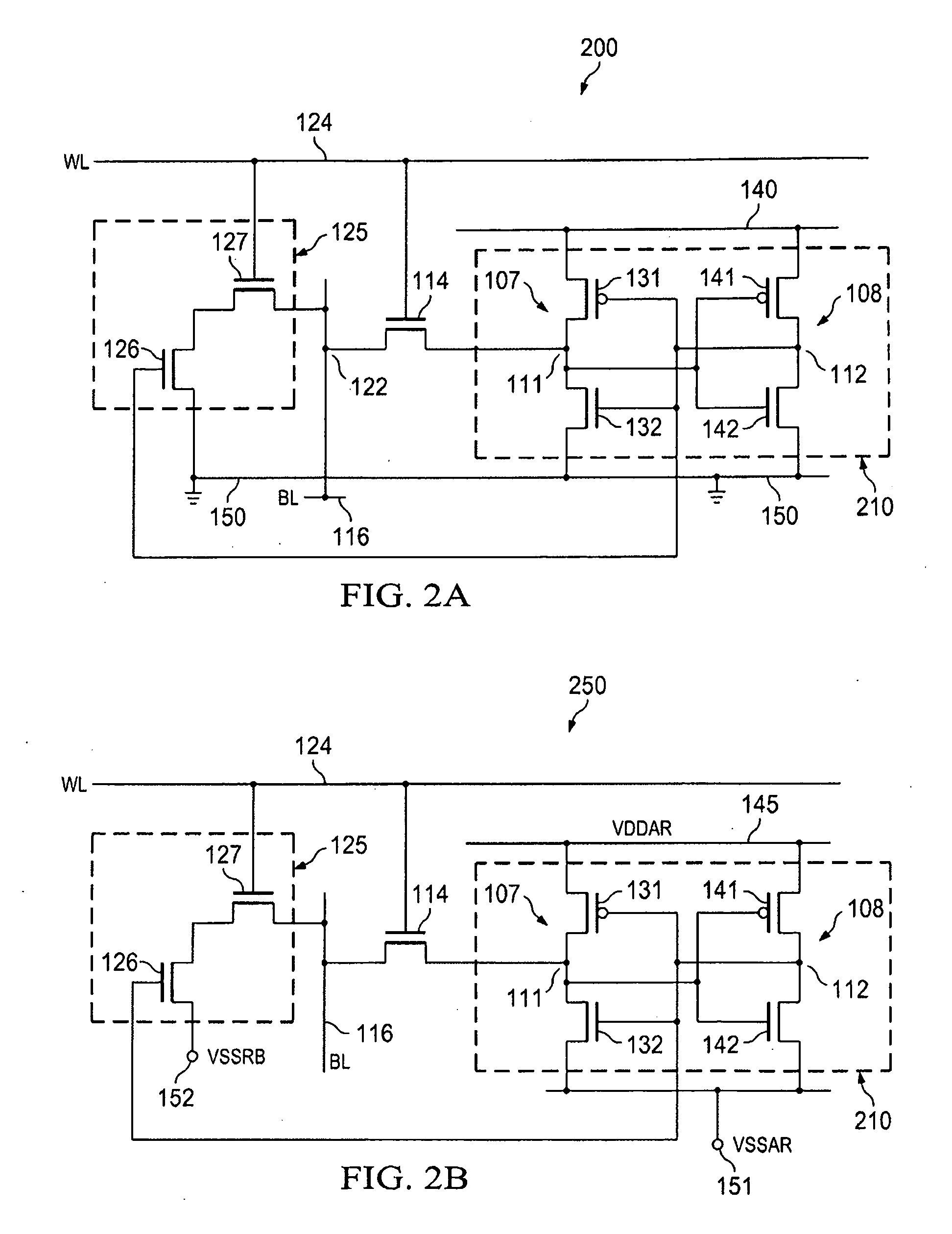 Storage cell having buffer circuit for driving the bitline