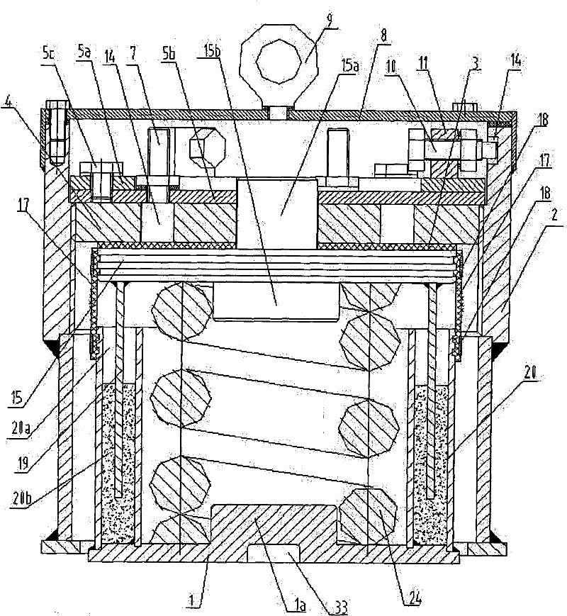 Vibration isolation device for track traffic