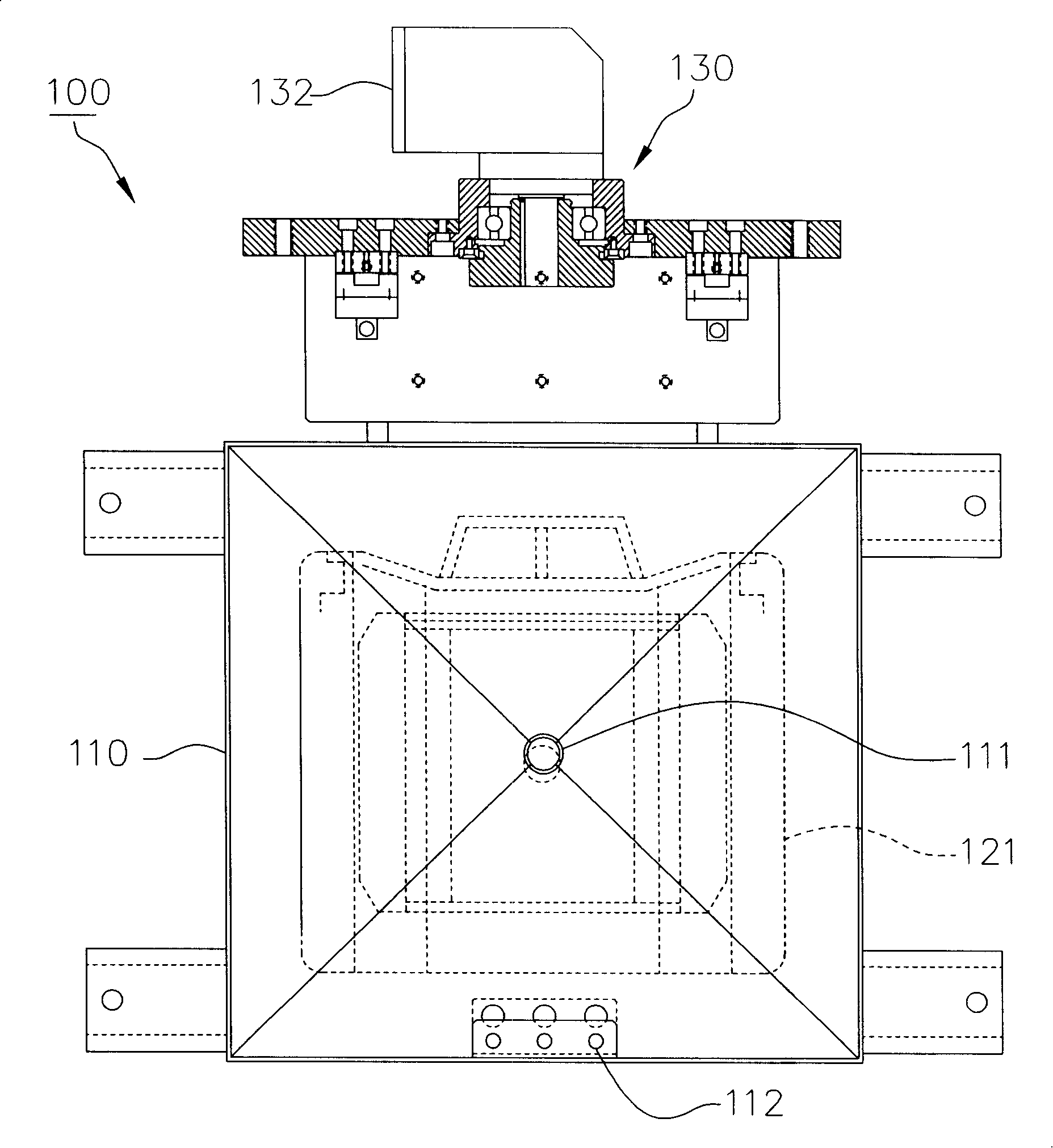 Glass substrate homogenizing and thinning device