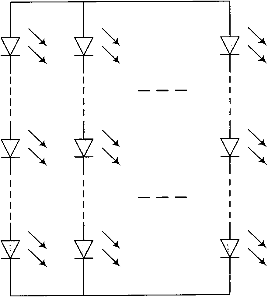 Device and method for monitoring abnormal state of light-emitting diode