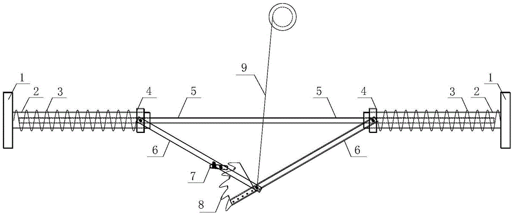 A lateral earth pressure box embedding device for a ground-connected wall