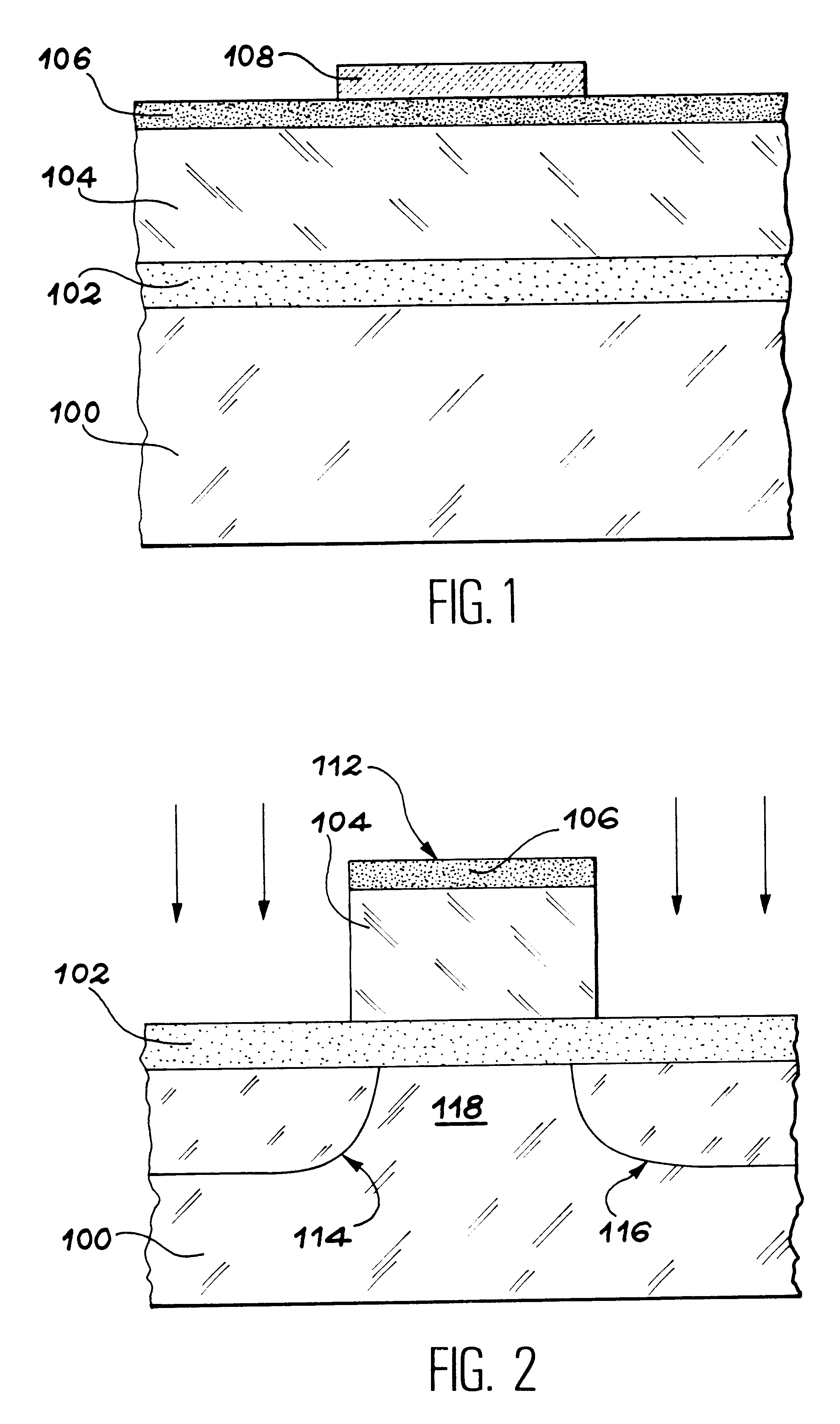 MIS transistor and method for making same on a semiconductor substrate