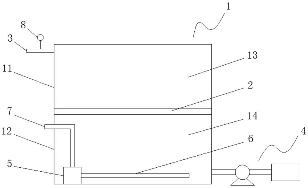 Carbon-neutralized sewage treatment solar heat gathering reactor