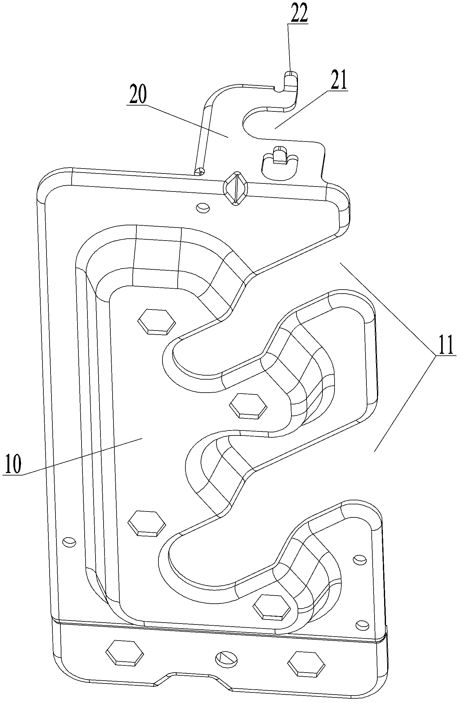 Valve support and air conditioner comprising same