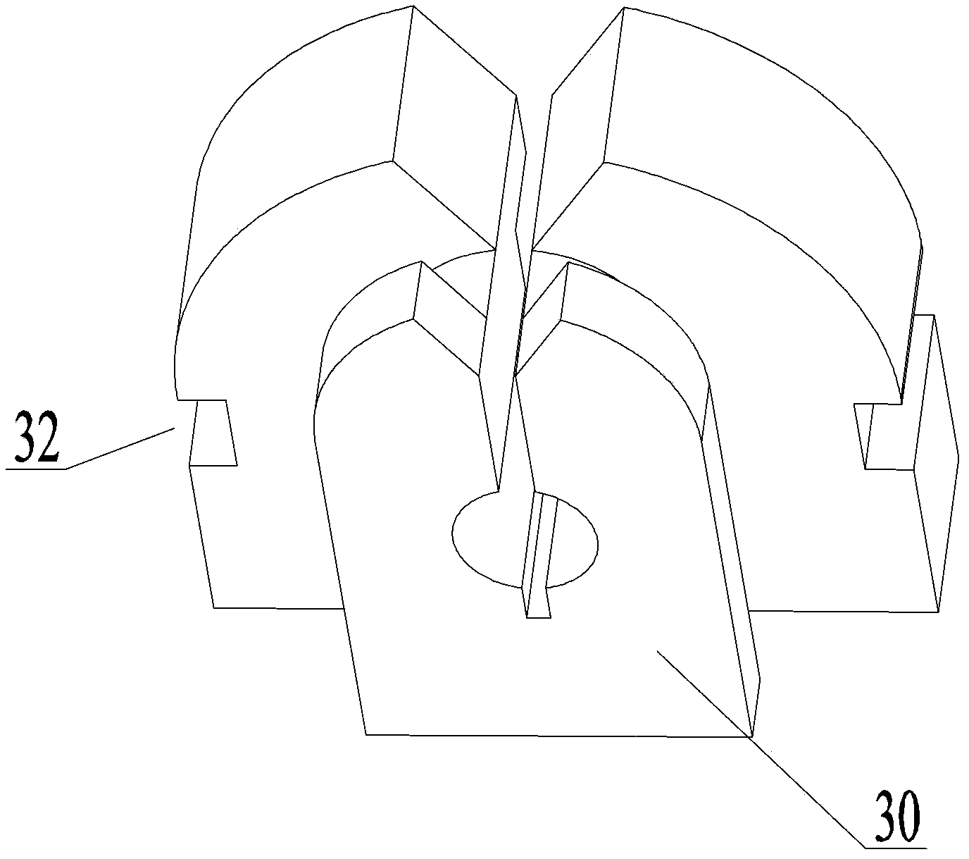 Valve support and air conditioner comprising same