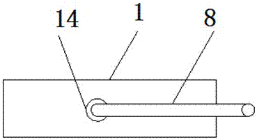 Cooling shaping device for stone paper wallpaper base material