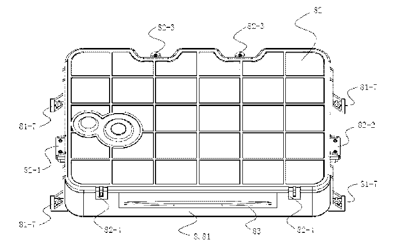 Suction disk loading device and optical pickup unit core of same