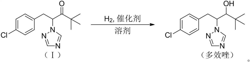 A kind of preparation method of paclobutrazol