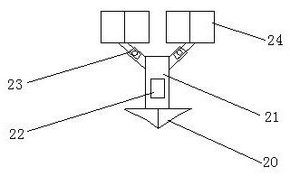 Buckwheat deep and shallow row sowing machine and sowing weed prevention method thereof