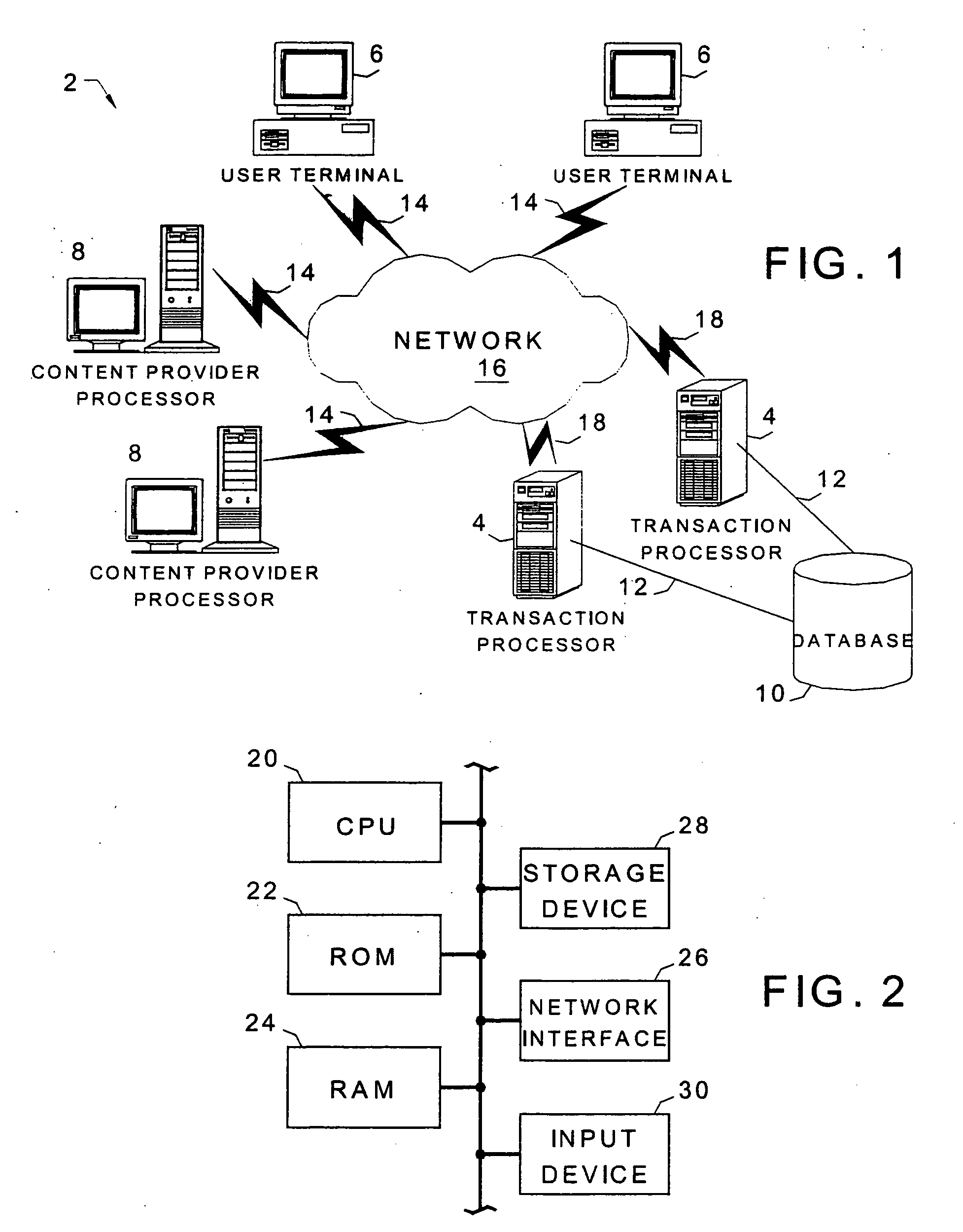 Compensation driven network based exchange system and method