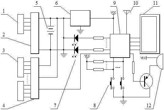 Intelligent Bluetooth two-way anti-missing mobile phone charger