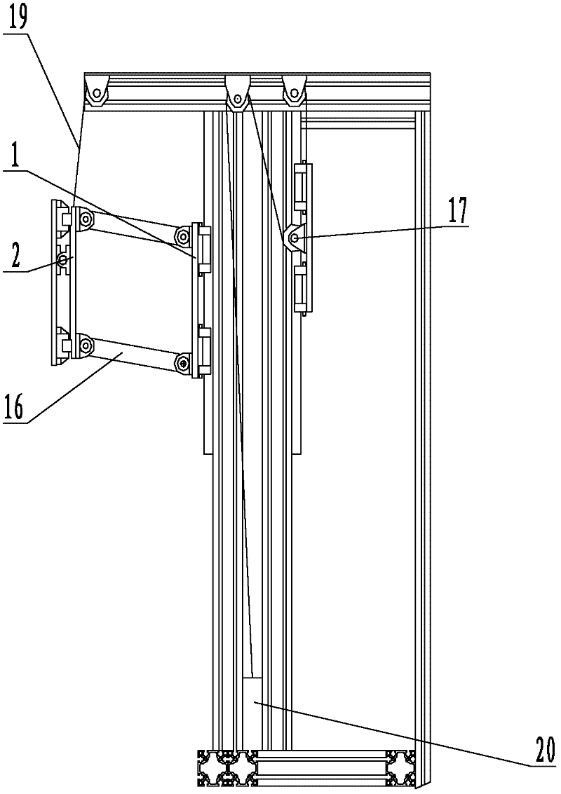 Six degree-of-freedom foot/leg type lower limb rehabilitation training robot and control method thereof