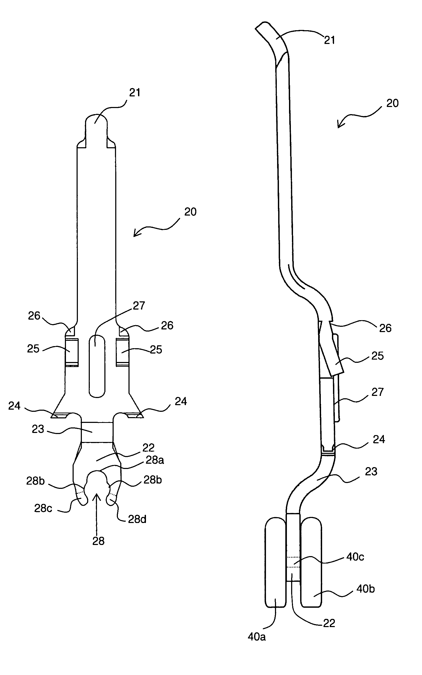 Connector having improved contacts with fusible members