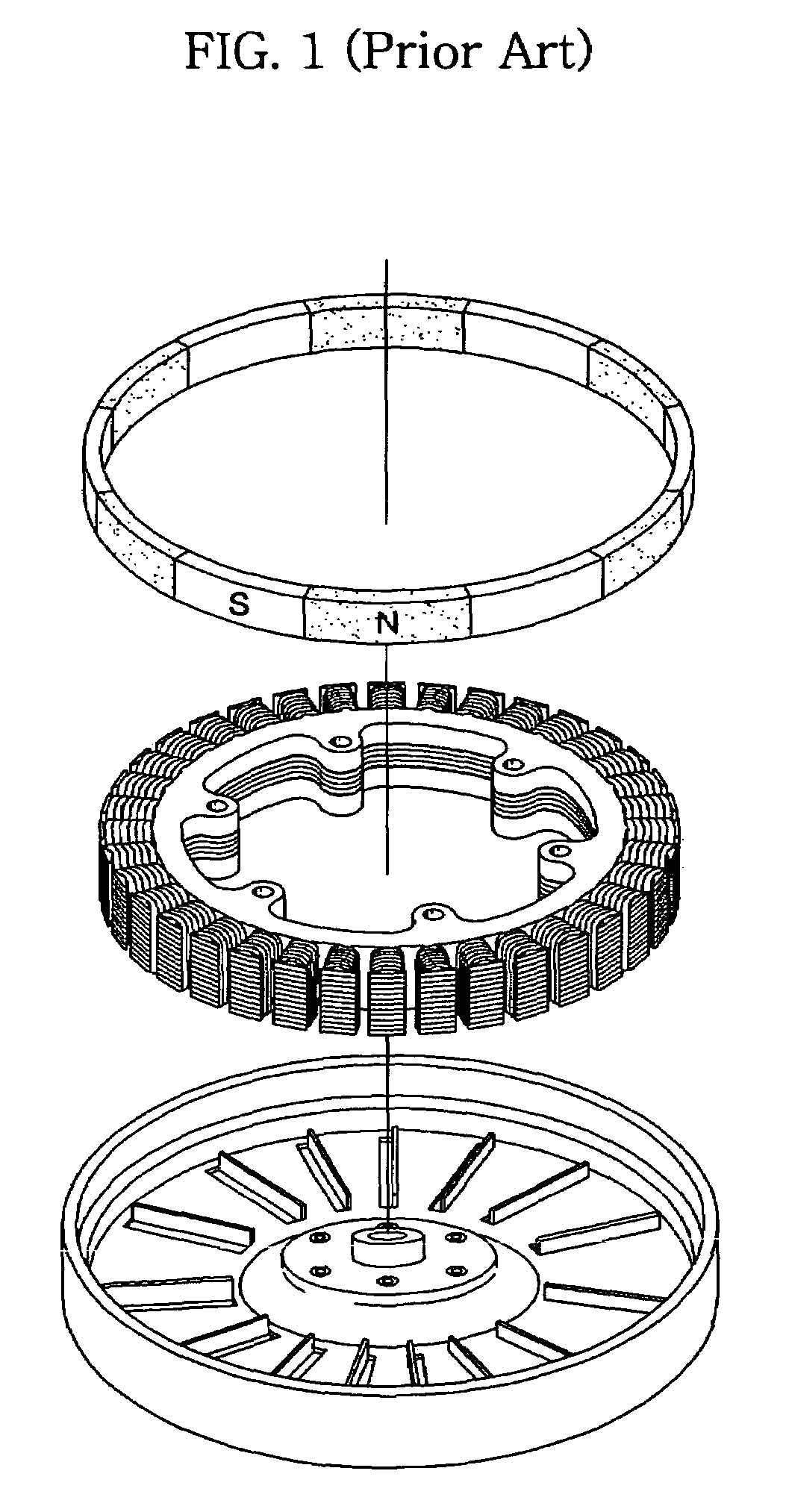 Variable speed motor