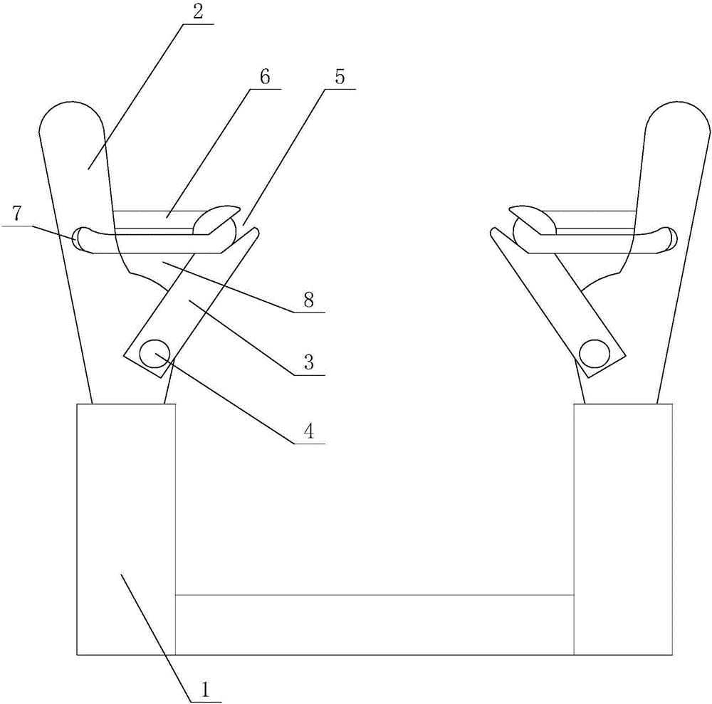 Material-receiving device for filter press