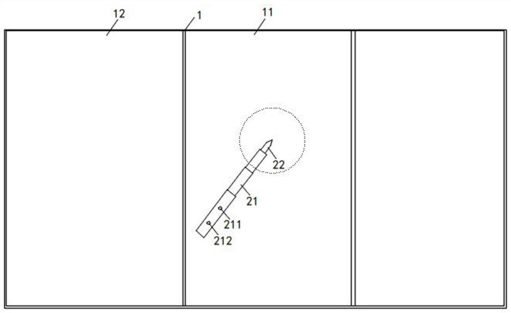 Intelligent blackboard demonstration system and method based on coordinate positioning and touch screen positioning