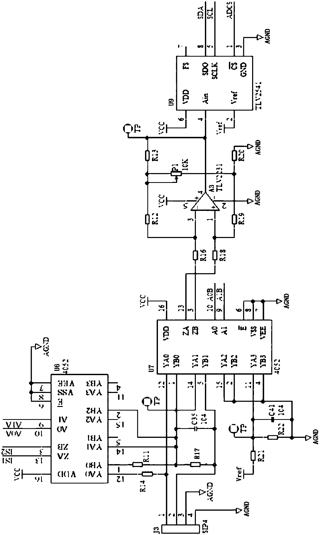 Temperature transmission device and method based on program-controlled dual constant current power supply