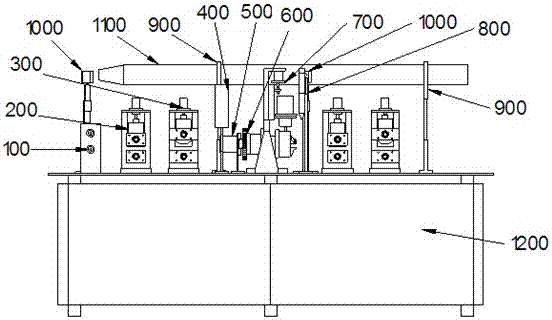 An automatic cable cutting and stripping machine