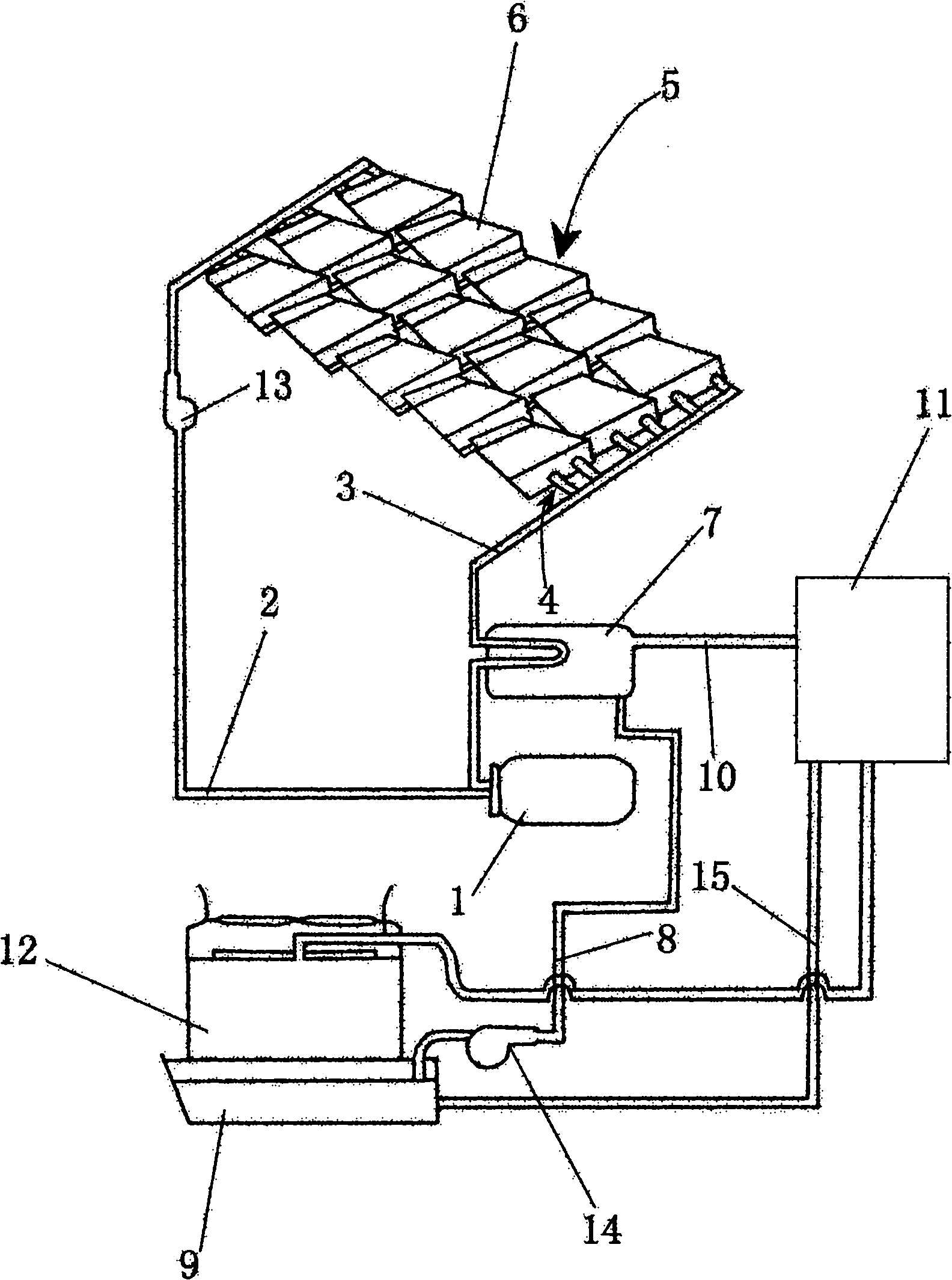 Solar refrigeration system