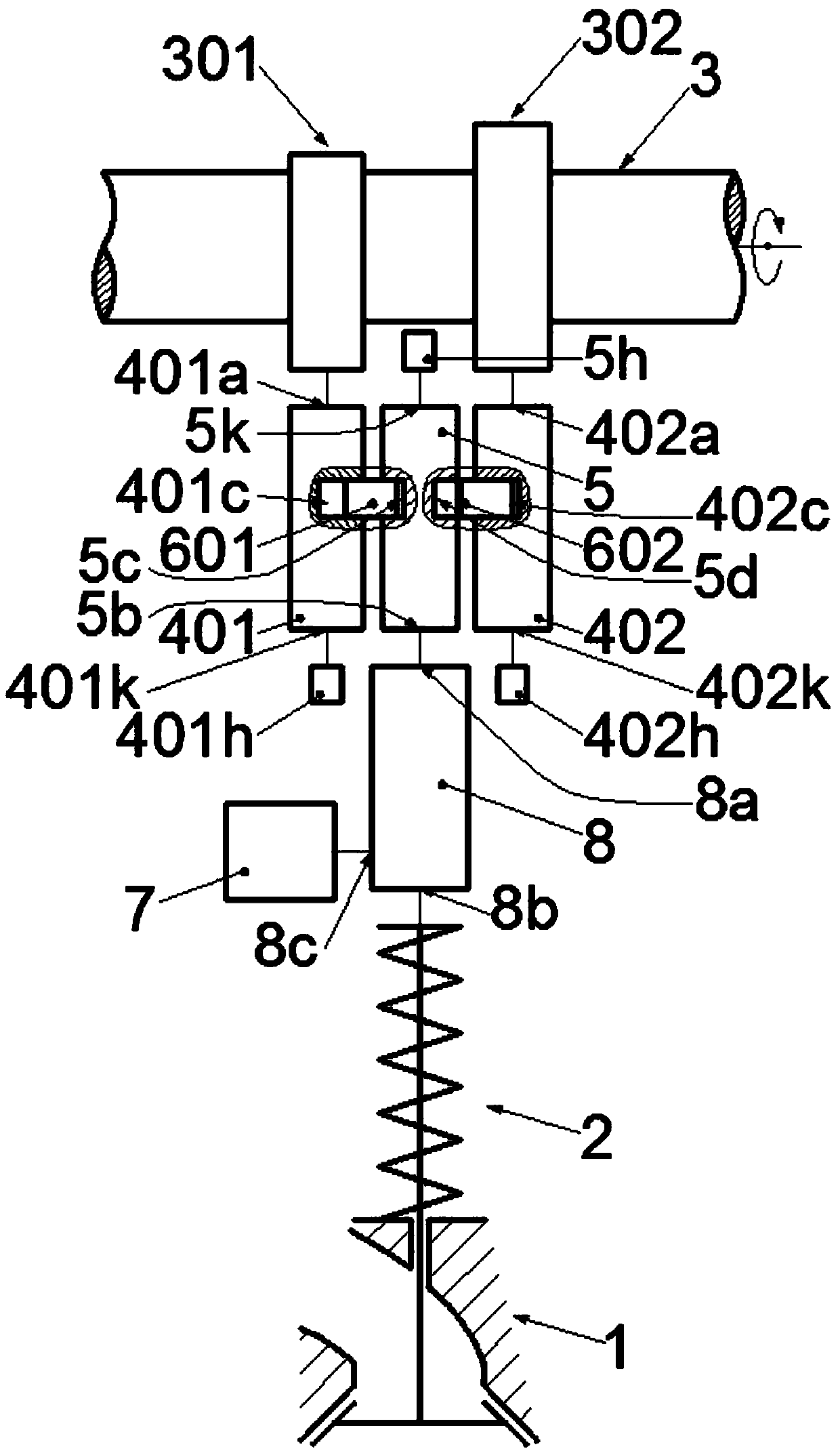 A lock-type multi-mode four-bar variable valve drive system