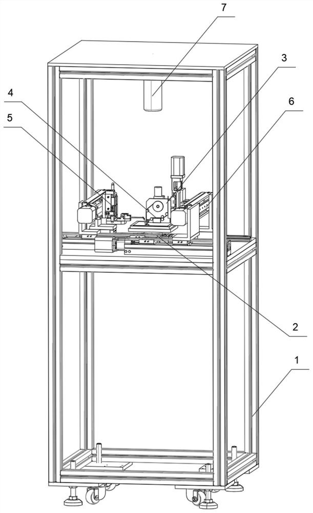 Automatic polishing resistance-trimming device for strain gauge