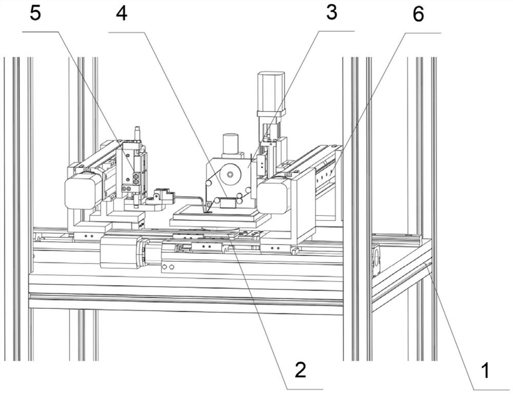 Automatic polishing resistance-trimming device for strain gauge