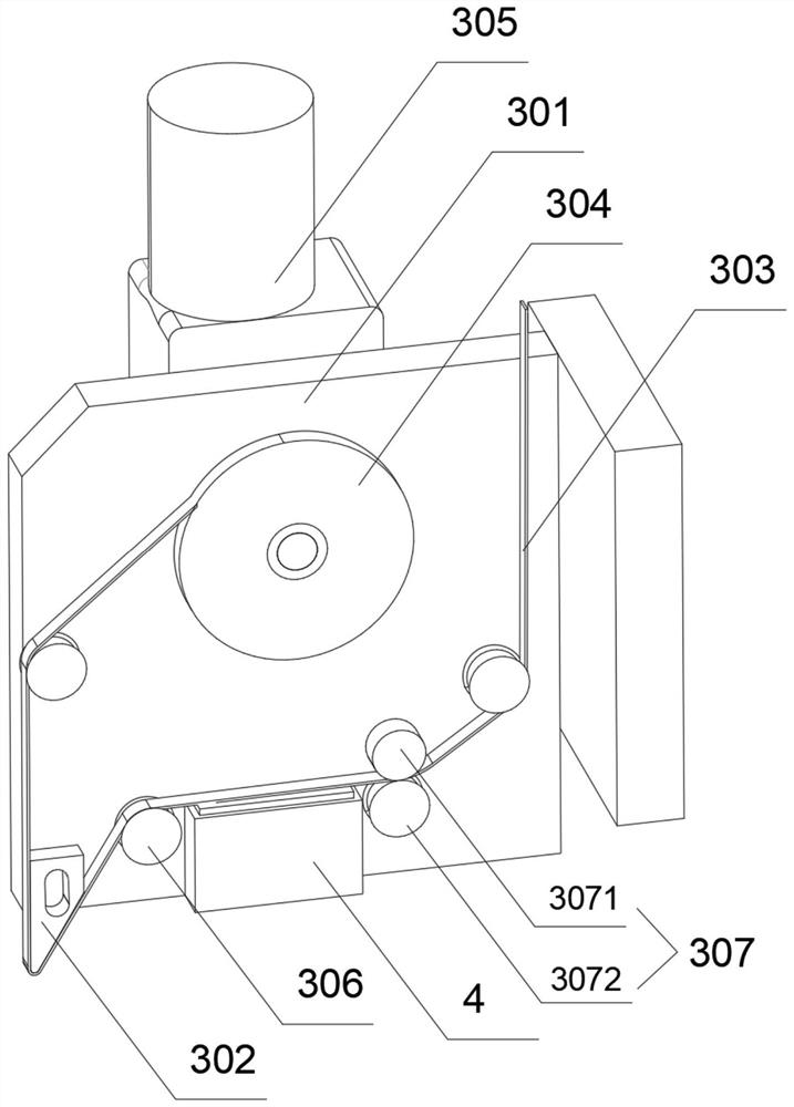 Automatic polishing resistance-trimming device for strain gauge