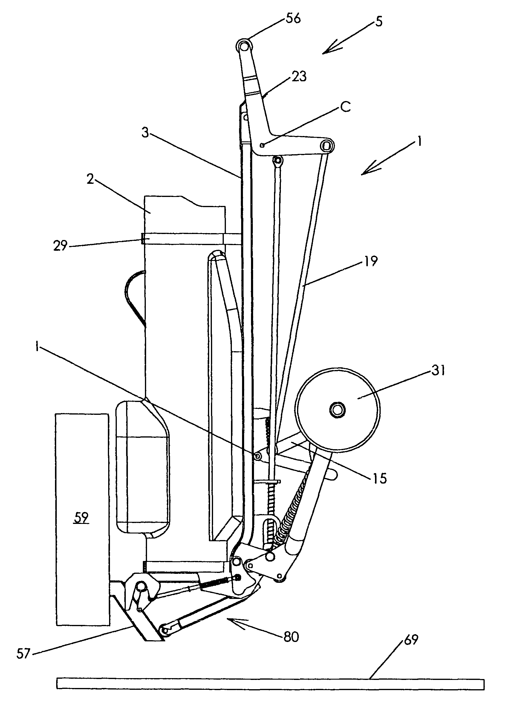 Detachable carrier for attachment to a golf car