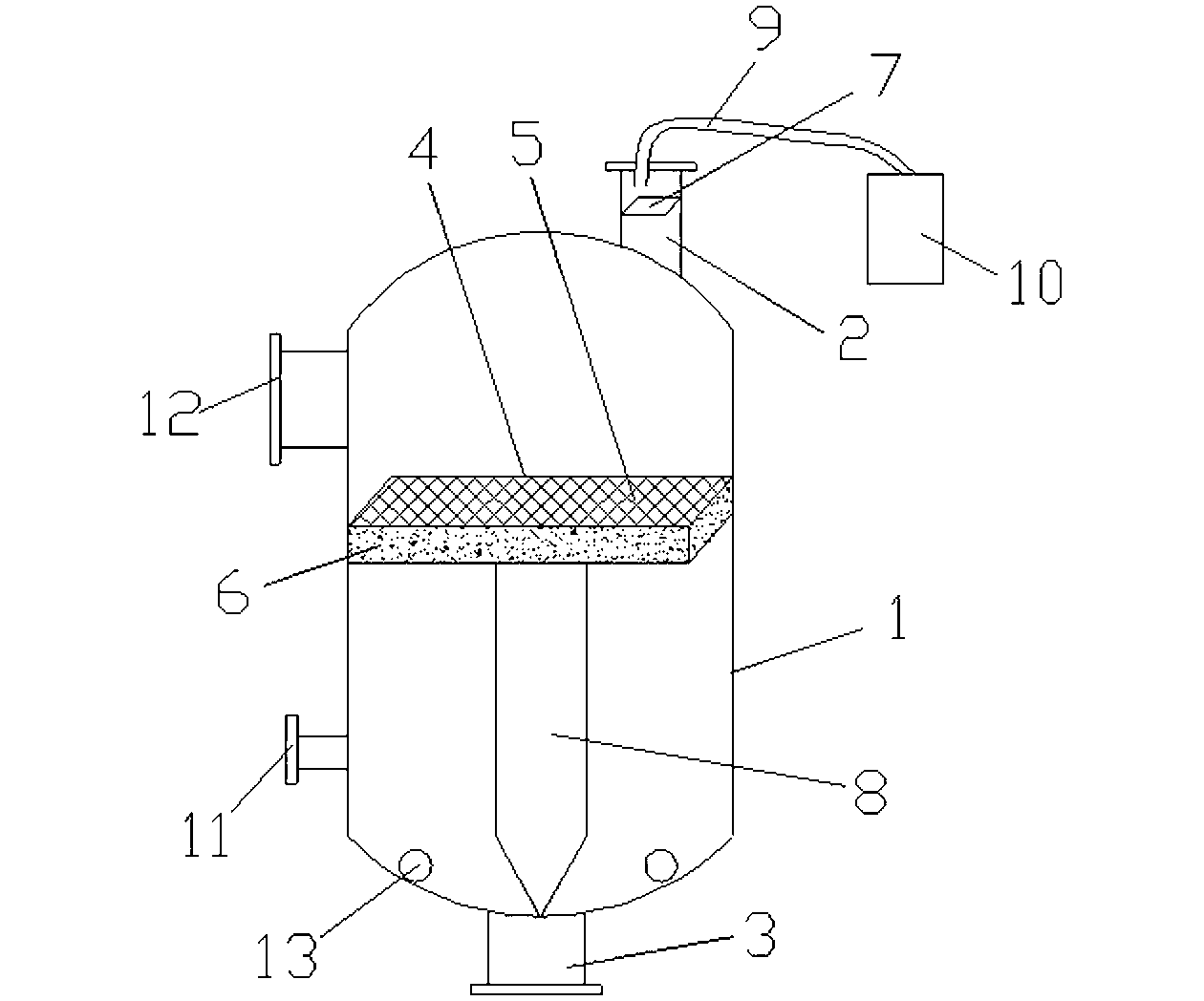 Filtering device