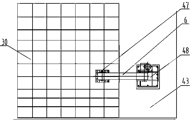 Metro inter-zone flood-preventing protective air-tight gate opened and closed in swing mode