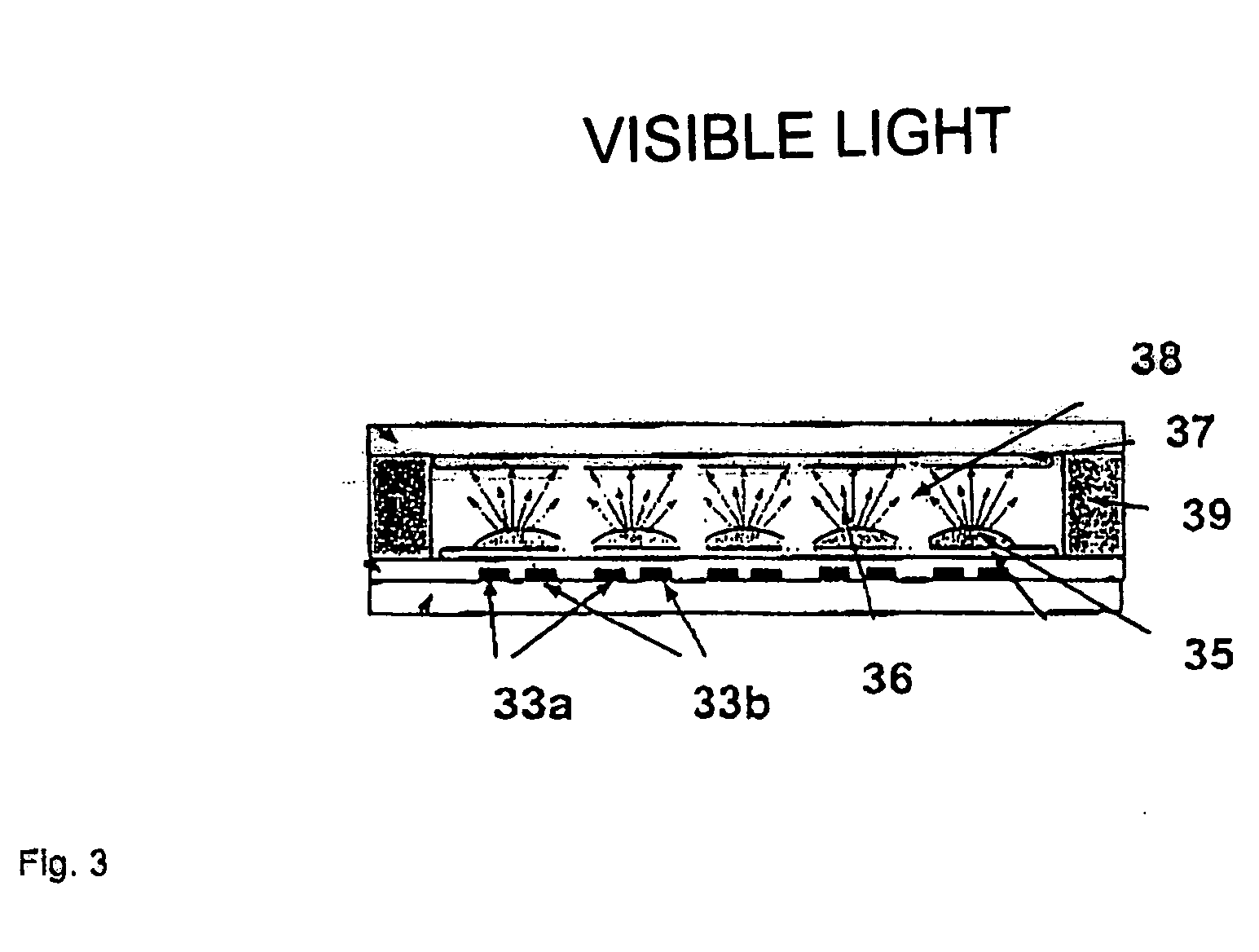 UV-absorbing borosilicate glass for a gas discharge lamp, process for manufacturing same and gas discharge lamp made with same