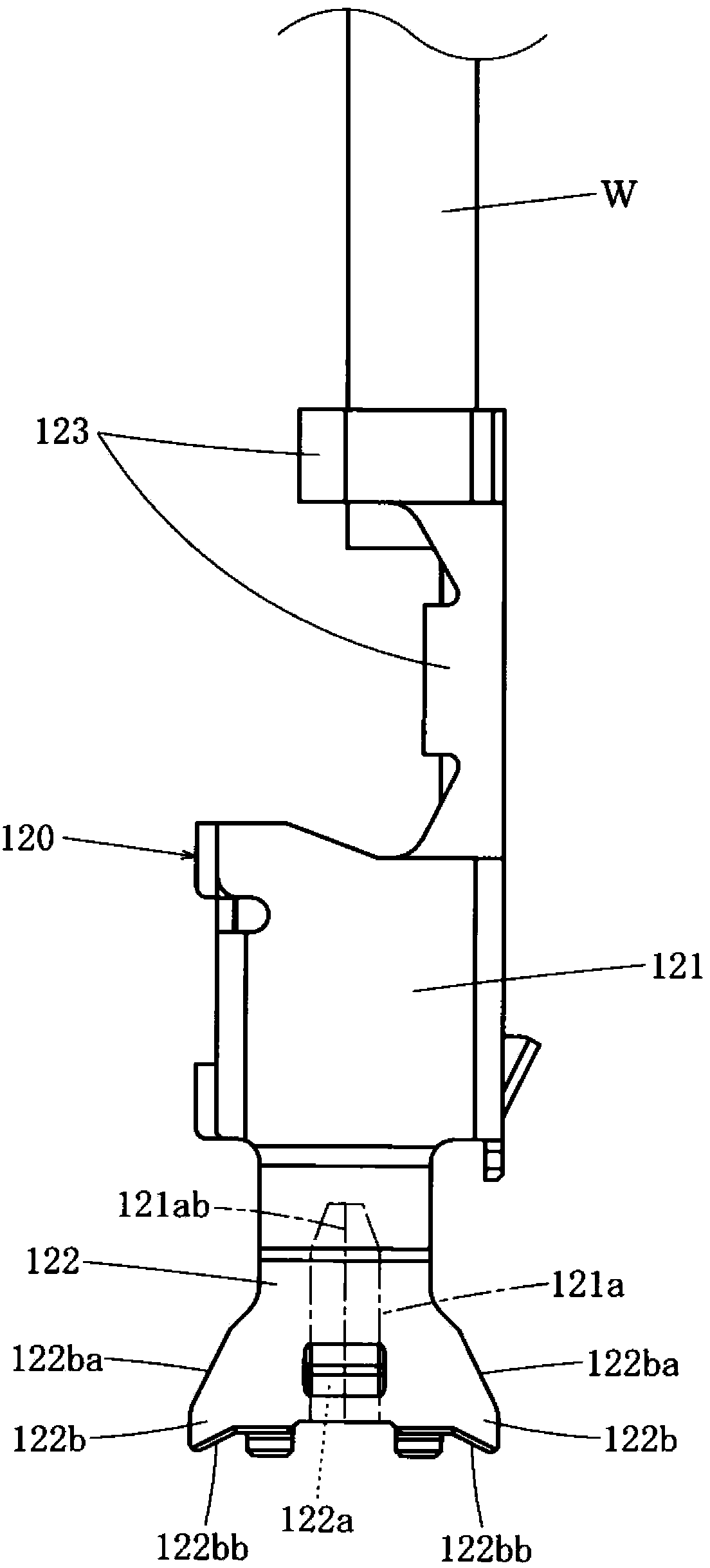 Electric connector with detection unit