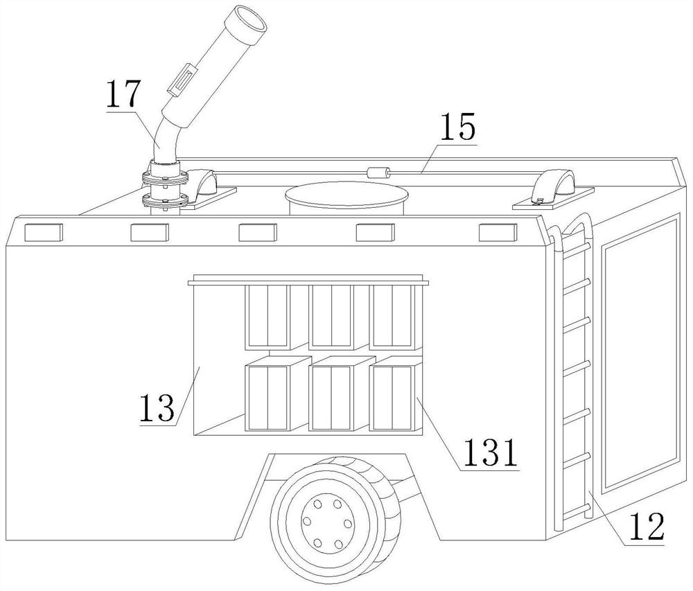 Electric fire rescue vehicle