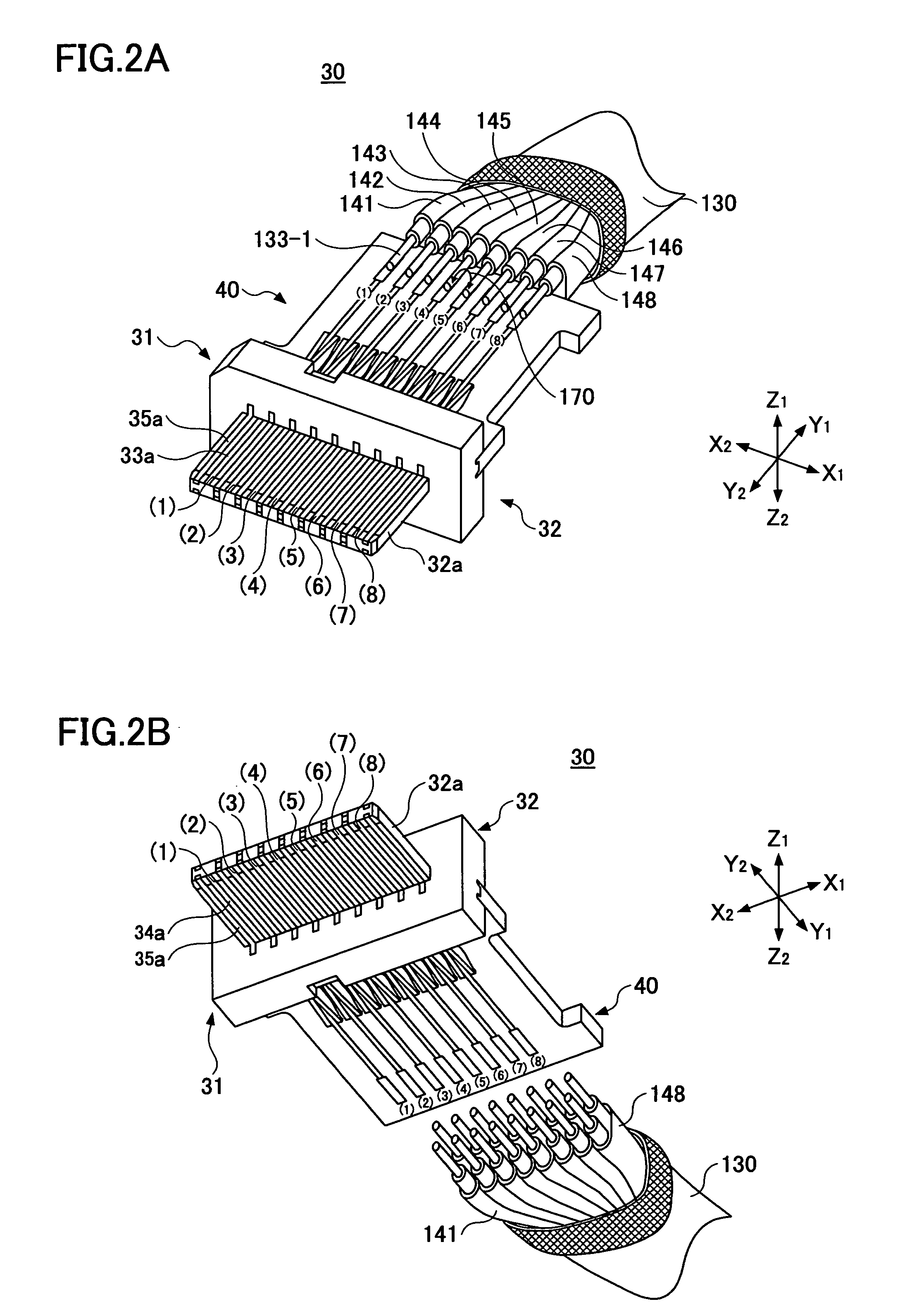 Balanced transmission cable connector